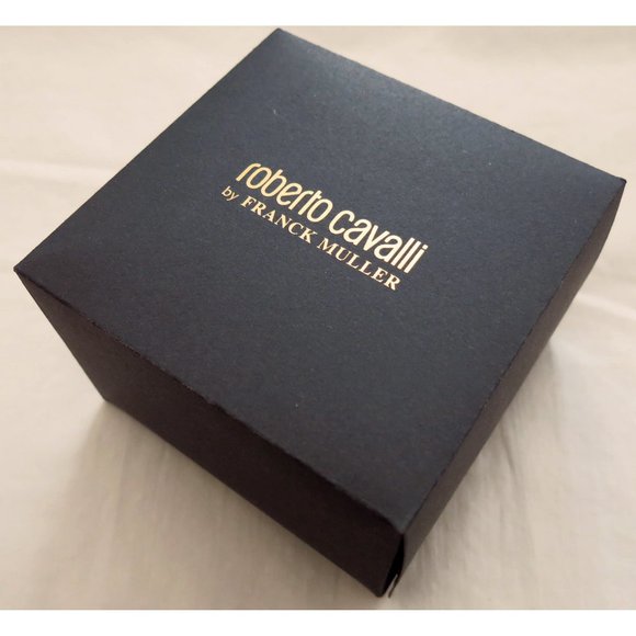 NWT $800 Ladies Roberto Cavalli by Franck Muller 34mm Pyramid-Lug Watch IL048 main image 8
